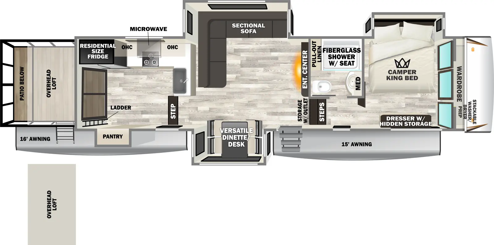 Sabre 36ML - DSO Floorplan